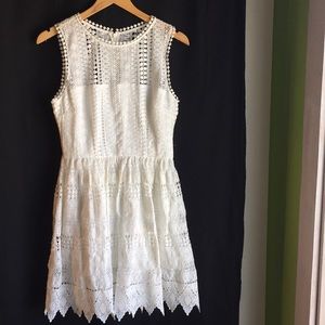 NWT B.B. Dakota White Eyelet Dress